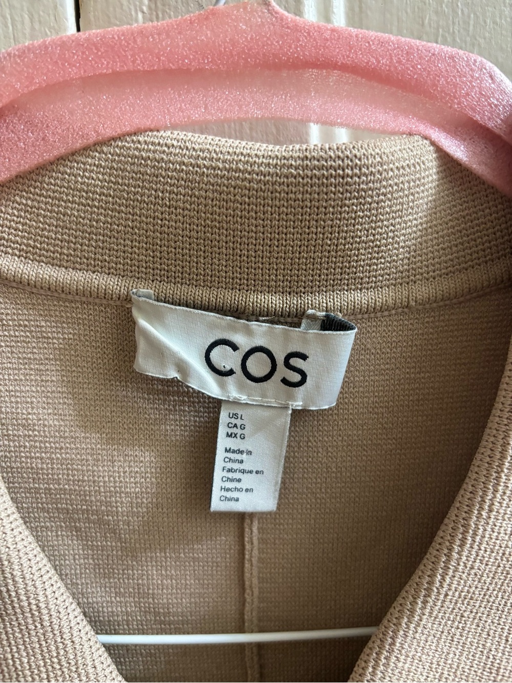 COS Beige Zip-Up Jacket - Picture 2 of 5